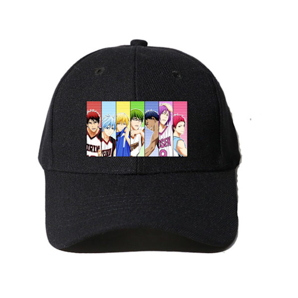 Anime Kuroko'S Basket Baseball Cap Bekväm Snapback justerbar sporthatt