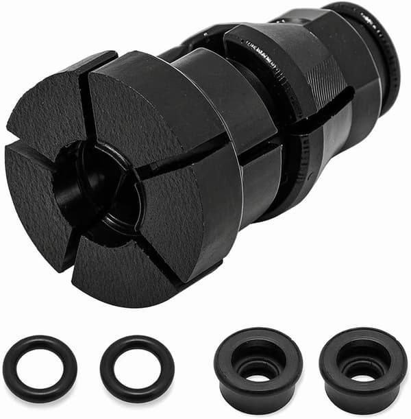 2-pack reparationssats för kopplingsrörkoppling, nyloncylinderled och tätningsdelar