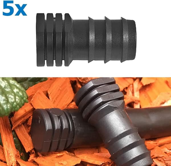 30 kpl 1/2 tuuman kasteluliitinsarja, 13 mm väkäsletkuliittimet