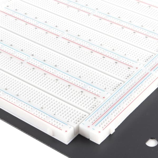 3220-punkts loddefri breadboard med aluminiumsbase for krets prototyping
