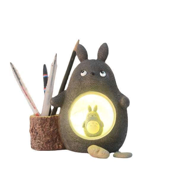 Totoro Nattlampa Sänglampa Nattlampa Söta Barn Bordslampa Rumsdekoration Julpresent
