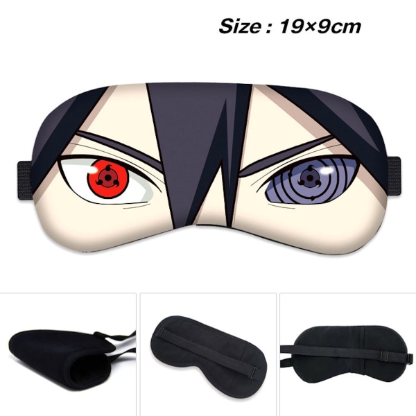 Sharingan Sleep Mask Anime Comfort Soft Sleeping Eye Mask Cover Ögonskydd Unisex