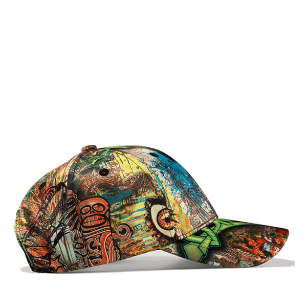 Graffiti Baseball Cap Sommar Snapback Hat Polyester Solhatt för Man