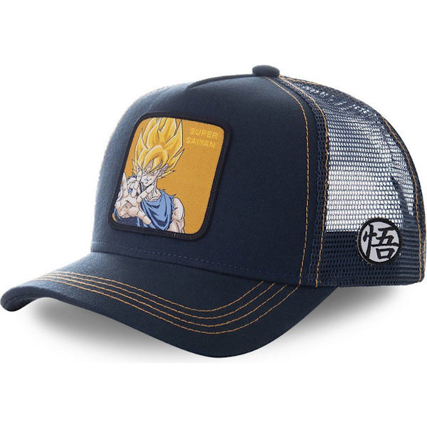 Boné de beisebol Anime Dragon Ball Super Saiyan Boné de malha Goku Buu Hip Hop Chapéu casual