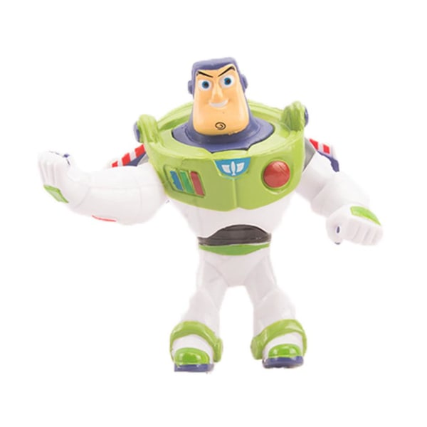 10 st 4 Woody Jessie Buzz Figurleksak Bakning av tårtdekorationer