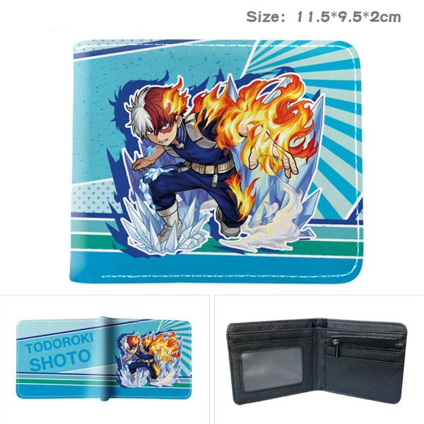 Fairy Tail Anime plånbok Bifold kort plånbok plånbok med myntficka
