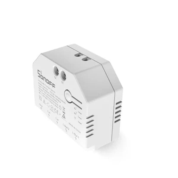 SONOFF DUALR3 Lite 2-gang WiFi smart switch til rulleskodder med stemmestyring