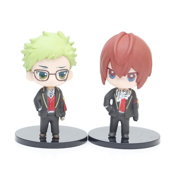 6 stk. Twisted Wonderland Chibi-figurer 10 cm PVC anime samlerobjekt-sæt