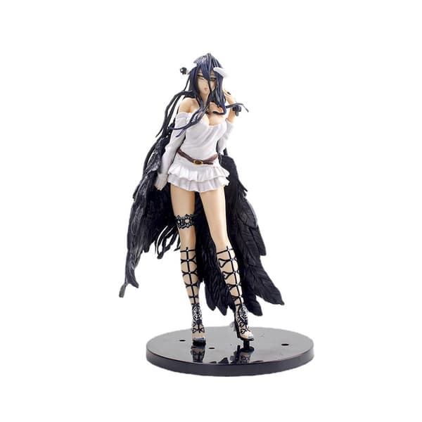 1 stk. Overlords Albedo Anime Figur Legetøj Samlingsmodel Dekoration Samlerobjekter Statue