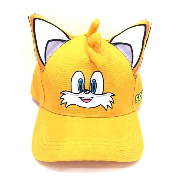 Gul Sonics cap Sport Fritidshatt Snapback justerbar hatt
