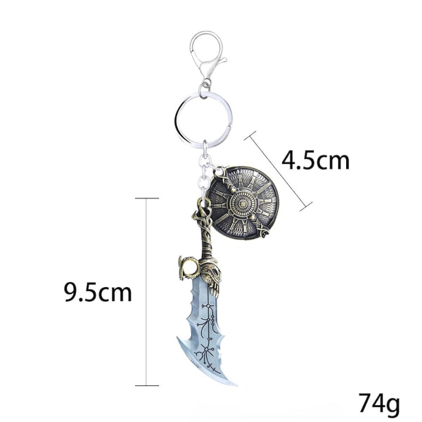 Chaos Blade God Of War Kratos Anime Nyckelring Nyckelring Bag Hängande Nyckelring Julklapp