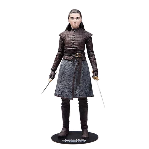 1 st Spel Thrones Arya Stark Anime Figur Leksak Samlingsmodell Dekoration Samlarobjekt Staty