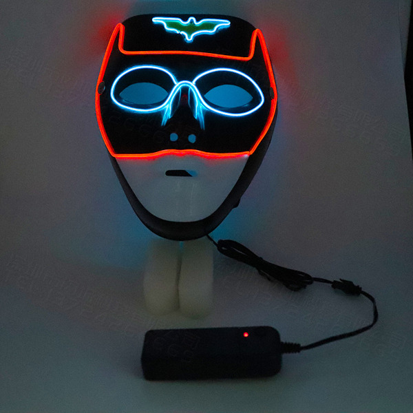 Spider Man Mask LED Mask Lysande Halloween Cosplay rekvisita