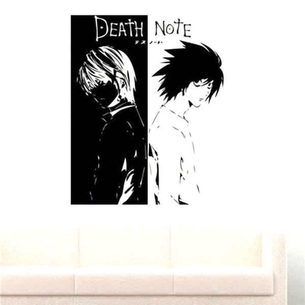Death Note Anime Wall Sticker Avtagbar tapet Hemdekoration