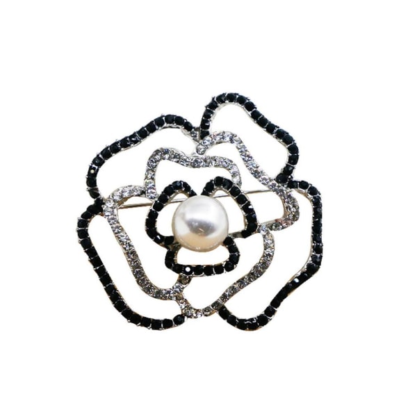 Elegant dambrosch Floral Corsage Full Diamond Brosch Pin