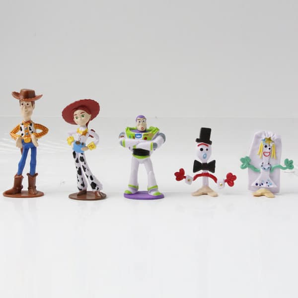 10 stk. Strawberrys karakterfigurer 3-10 cm PVC mini samlerobjekt-sæt