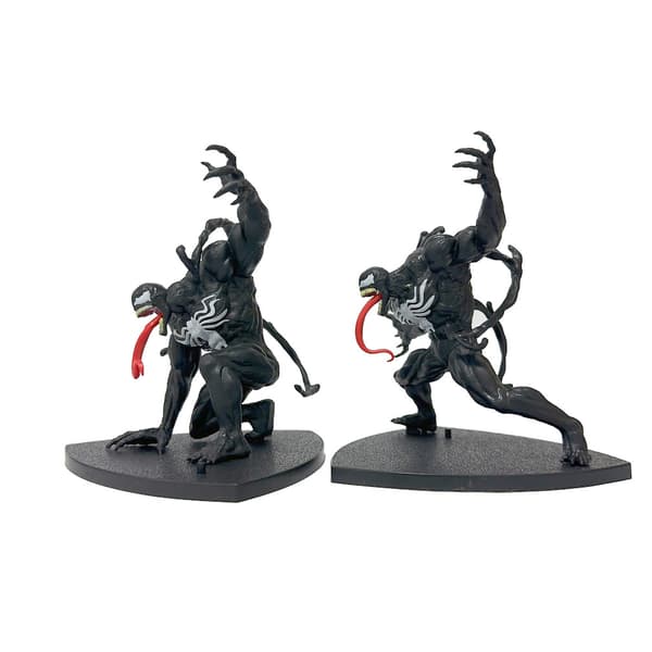 4 stk. Venoms Anime Figur Legetøj Samling Model Dekoration Samlerobjekter Statue