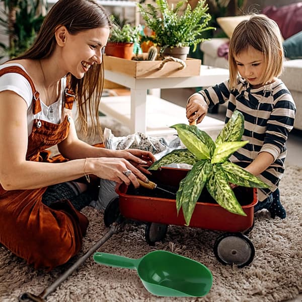 29 cm hagespade, håndspade i PP-plast for planting og kompost
