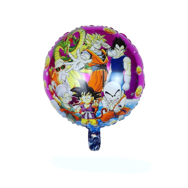 5 st Dragon Balls Sun Goku Super Saiyan Set Festdekoration