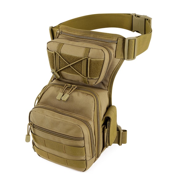 Nylon Ben Midjeväska Tactical Molle Outdoor Pack Drop Leg Bag multicolor