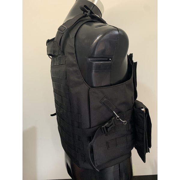 Skyddsväst Tactical Outdoor Molle Jaktväst Justerbar modulär utrustning för träningsspel