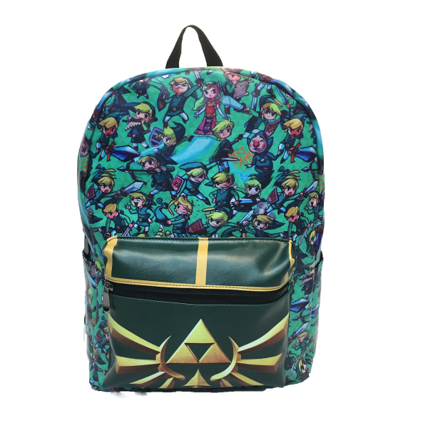 The Legend of Zelda Anime skolryggsäck Casual Daypack Ryggsäck Cool bokväska