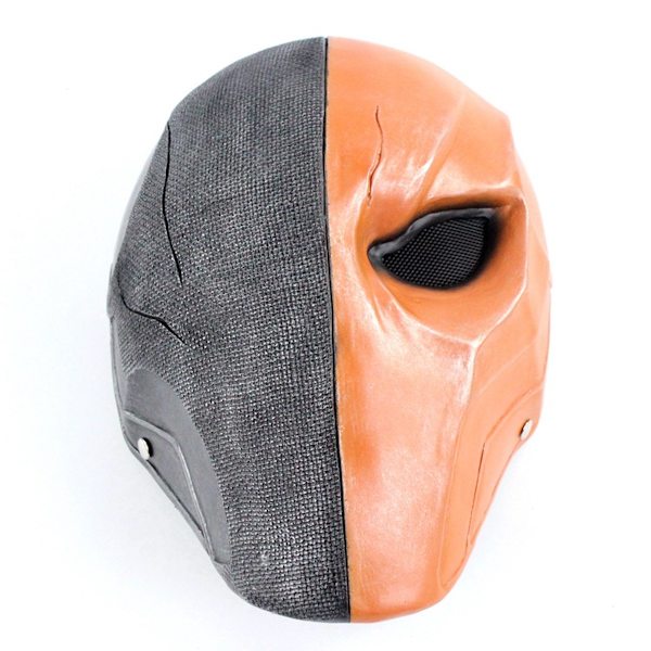 Deathstroke Mask Resin Mask Cosplay Kostymrekvisita