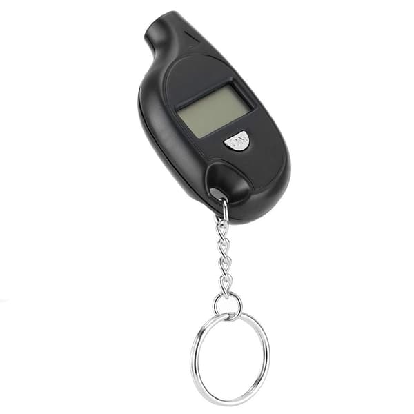 Mini Däcktrycksmätare med LCD-skärm för Fordon, Nyckelring