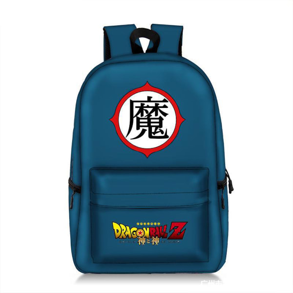 Dragon Ball Lätt axelväska Anime Skolväska Canvas Ryggsäck för studenter