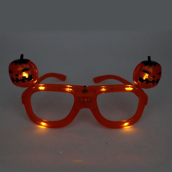 Halloween Cosplay LED Glasögon Lysande Glasögon Neon Party LED Light Up Glasögon Halloween DJ Party