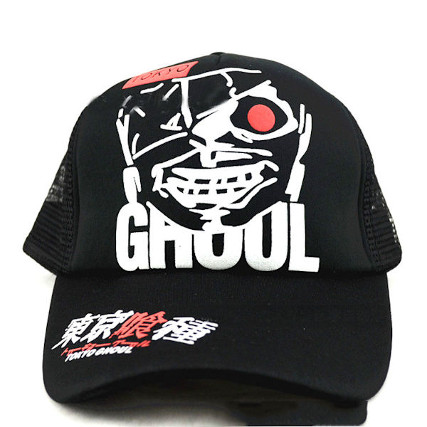 Svart Tokyo Ghoul cap Fritidssporthatt