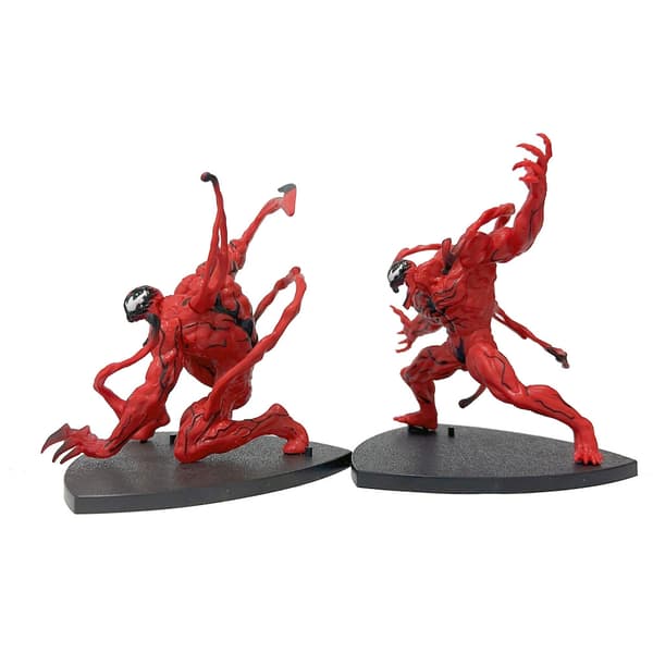 4 stk. Venoms Anime Figur Legetøj Samling Model Dekoration Samlerobjekter Statue