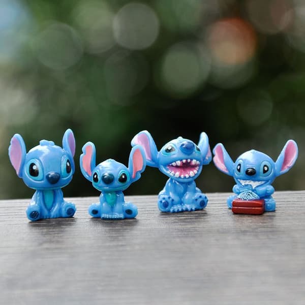 12 st Stitches PVC minifigurer samlarset för skrivbordsdisplay