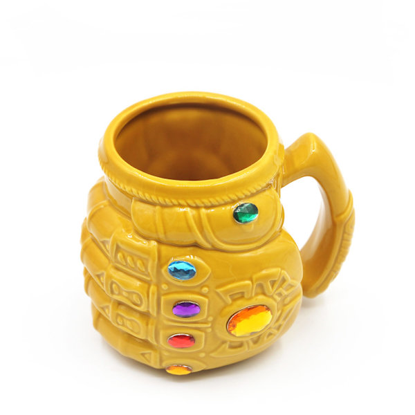 Thanos-Hero Fist Hand keramisk kaffemugg Tekopp Nyhetsgåva