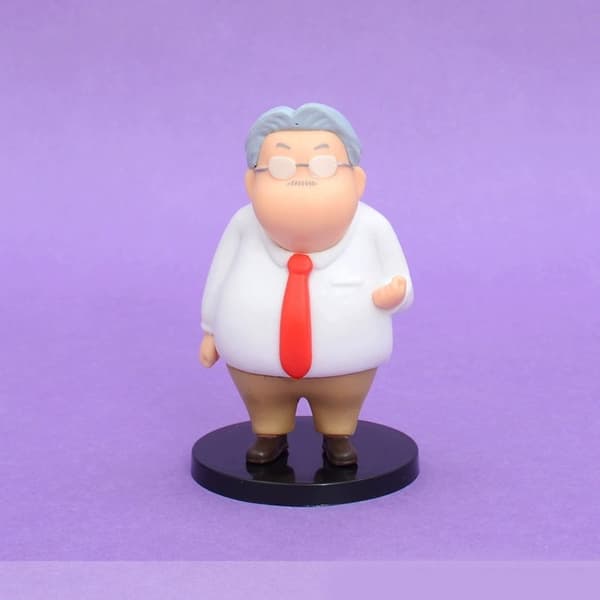 6 kpl Slam Dunk Sakuragi Shohoku -koripallo-PVC-chibi-hahmoa 10 cm