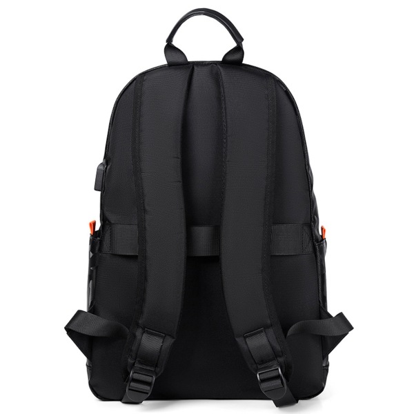14 tums bärbar ryggsäck kamouflageväska Business Bookbag for Man black