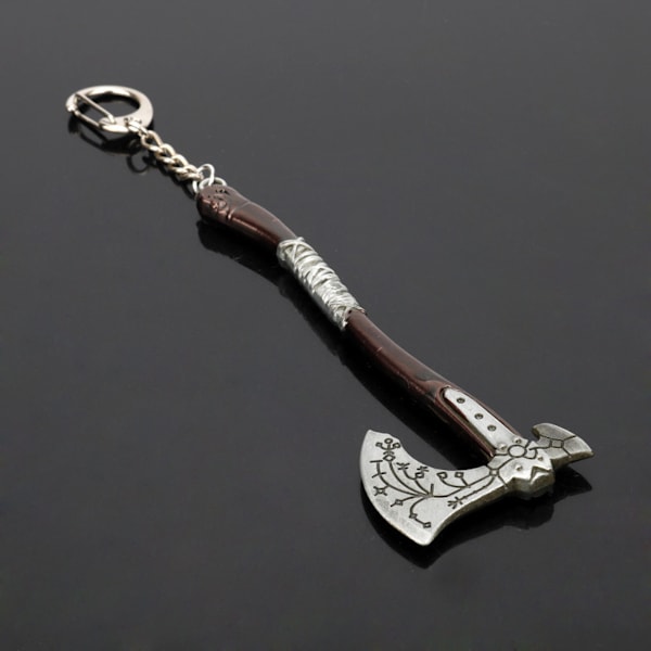 God of Wars Kratos Axe Anime Nyckelring Nyckelring Bag Hängande Nyckelring Julklapp