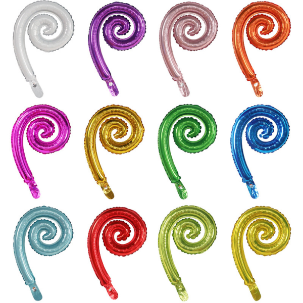 18 tums spiralkurva modellering långa ballonger Magic latex vridande ballonger för barn Set Festdekoration
