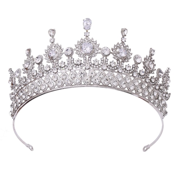 Princess Wedding Crown Crystal Tiara Bride Tiara Headpiece Smycken