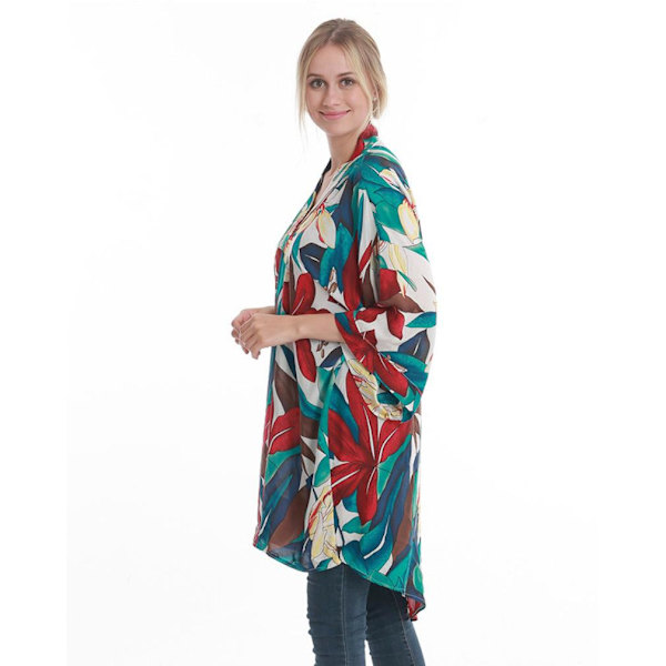 Solsäker kofta med halvärmad lös poncho för Lady Outdoor