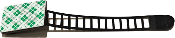 10 stk. selvklebende lyslistklips, monteringsholder for LED under 17 mm