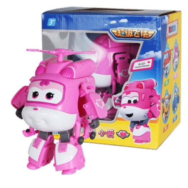 Super Wings Dizzy Transformed Toy 12cm