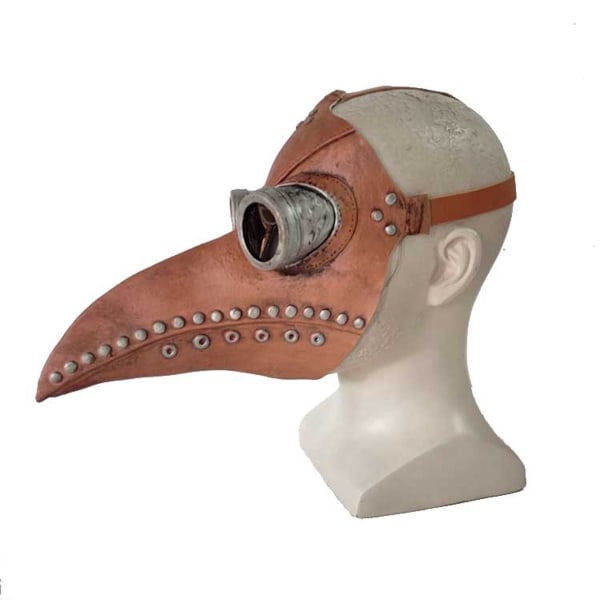 Steampunk Beak Mask Latex Mask Cosplay Kostym rekvisita