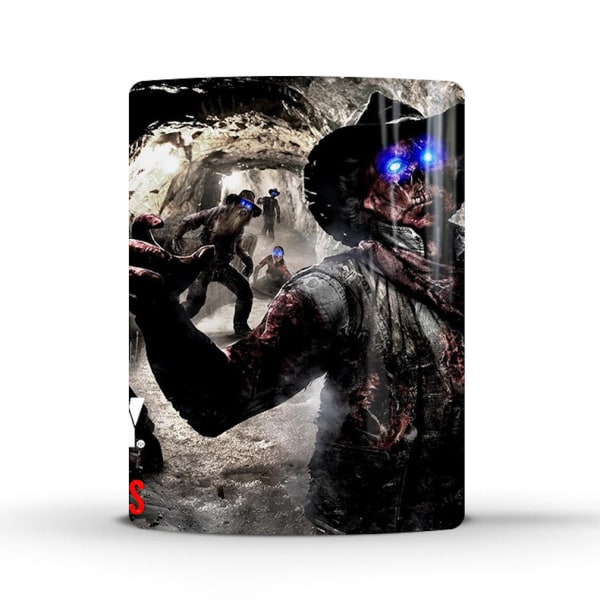 Call Duty Color Changing Mugg Keramisk kaffemugg Thermal tekopp Nyhetspresent
