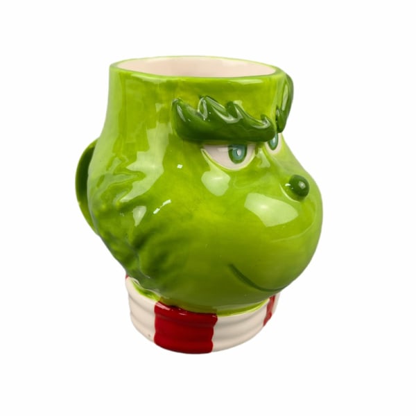 Grönt hår Monster Keramik kaffemugg Tekopp Nyhet Present