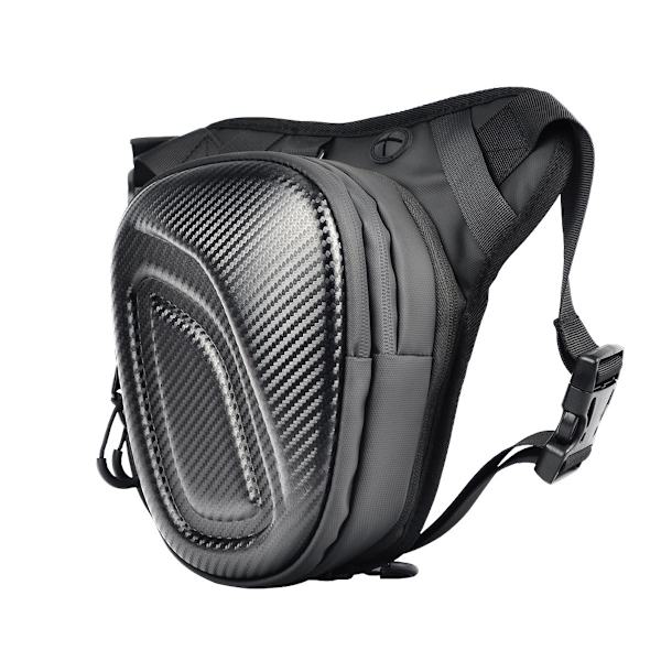 EVE Hard Shell Drop Ben Bag Svart lårväska Ben Midjeväska Black