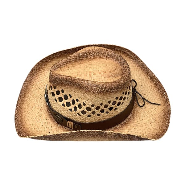 Unisex Raffia Stråcowboyhatt Bredbrättad Western Solhatt