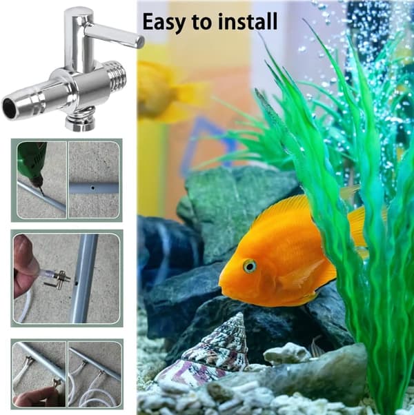15 st. luftflödesventiler för akvarium, volymregulatorer för syrepump