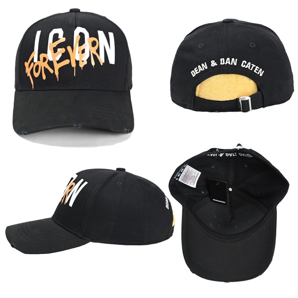 ICON DSQ Baseball Cap Justerbar Snapback-hatt
