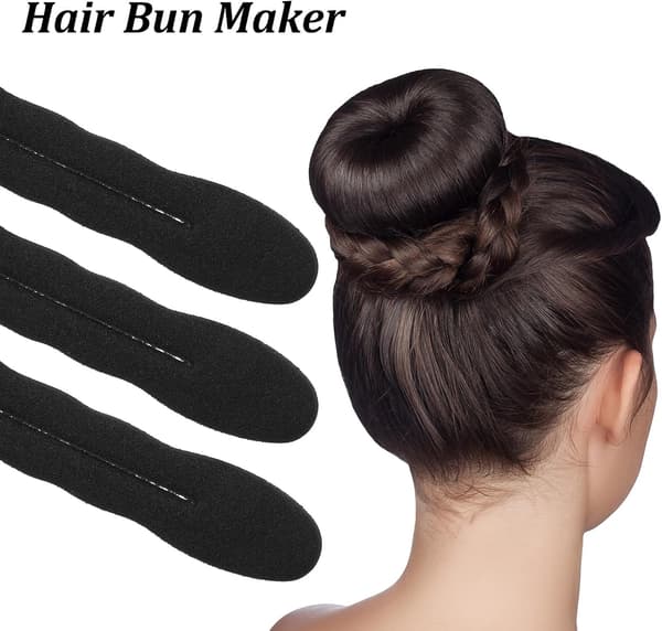 9 stk. Hårknold-maker svampesæt til fransk twist-styling